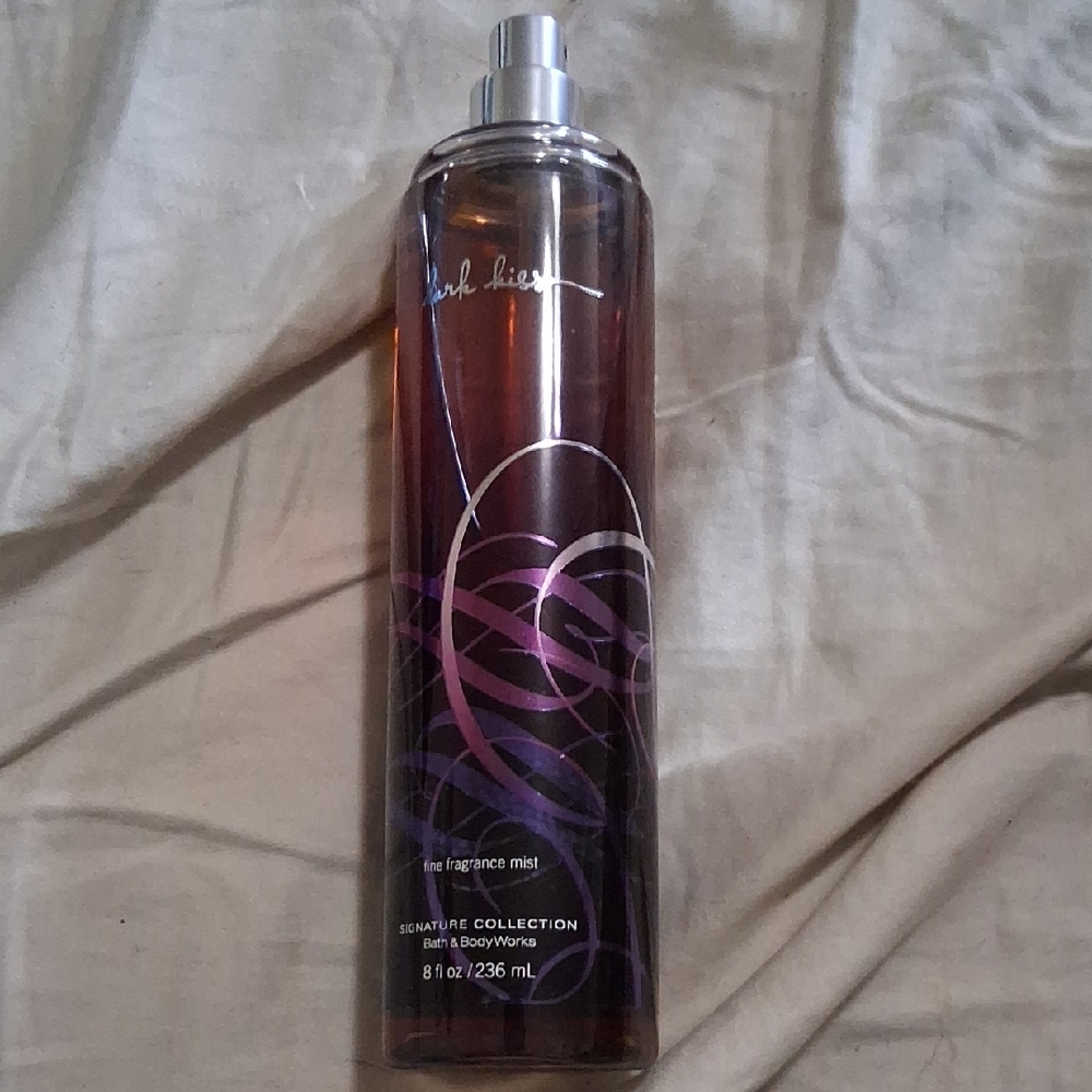 Bath & Body Works Dark Kiss Mist - Purple and Silver